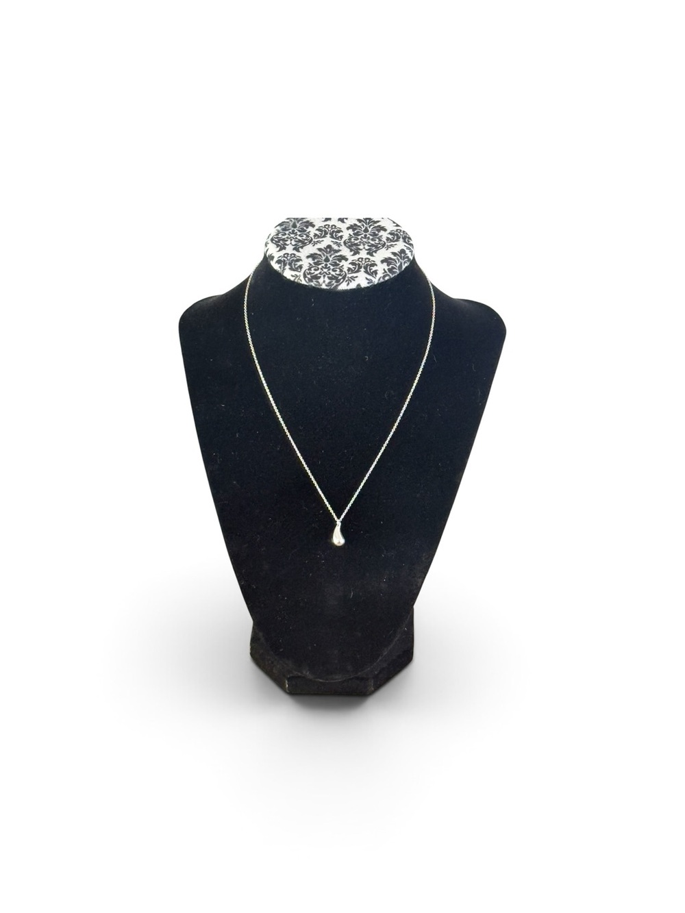 AUTHENTIC Tiffany & Co. Elsa Peretti 12mm Teardrop Necklace (16")